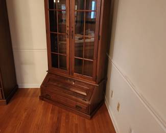 Miller Furniture Custom Made Cherry Gun Cabinet