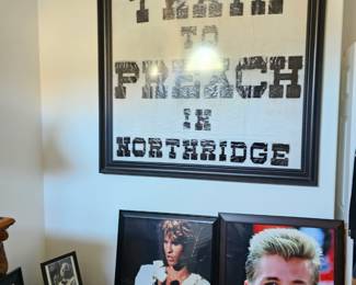 Val Kilmer theater poster with autograph 