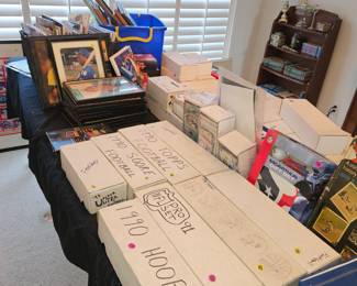 Football, Basket and Baseball Cards