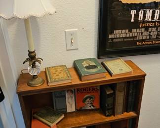 Older books in bookcase