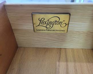 Lexington Furniture chest of drawers