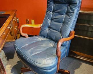 Leather office chair
