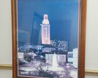 University of Texas photo print