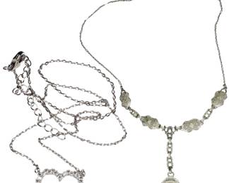 Fine Jewelry - Antique through Modern Sterling Necklaces