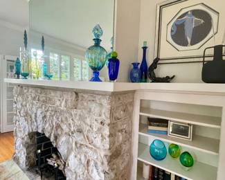 Fabulous Murano glass decanters, Vases, Bowls, and paperweights. 