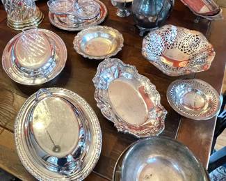 Vintage Silver-plate Wares 
Reed & Barton and Wallace 