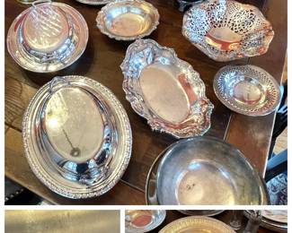Vintage Silver-plate Wares 
Reed & Barton and Wallace 