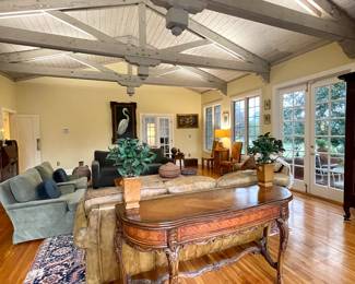 French Antique Apartment console/dining table