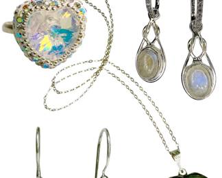 Fine Jewelry - Vintage through Modern Sterling Earrings & Necklaces