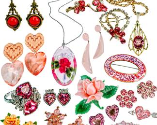 Costume Jewelry - Antique through Modern Earrings, Rings, Necklaces, Brooches, Lapel Pins & Bracelets