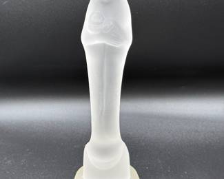 Leerdam Stef Uiterwaal Madonna Cihild art crystal