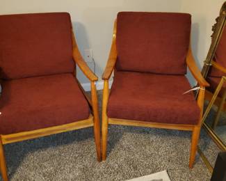 Mid Century Tell City Chairs