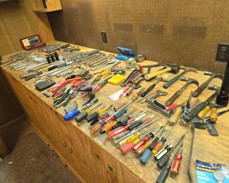 Lots of hand tools