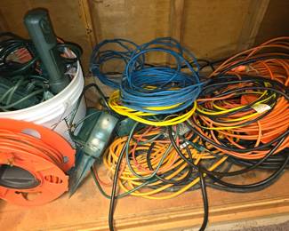 Lots of extension cords