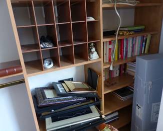 Picture framed & books