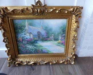 Framed & signed picture
