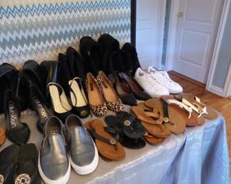 Women's shoes including designer brands