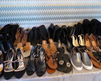 Women's shoes including designer brands