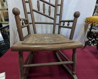 Child's Wicker Rocker 28"