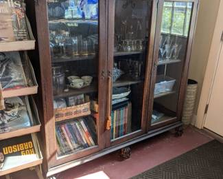 Oak Bookcase 58"x63"x12'