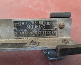 Star Window Shade Machine Shade Cutter