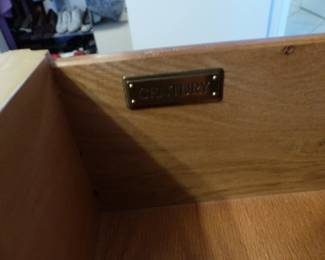 "Century Furniture Company" queen size bedroom set 