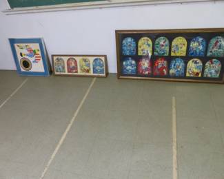 Vintage framed pictures