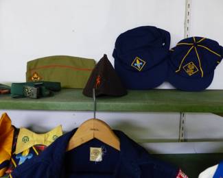 Vintage boy scouts, brownie & girl scout uniforms