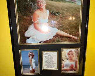 Marilyn Monroe collage portraits 