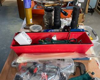 Nails-screws and plenty of hand tools 