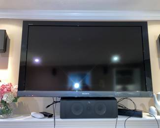 Sony TV with sound bar