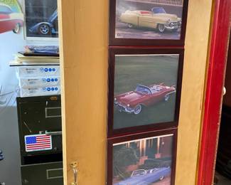 Framed car art