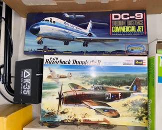 Plane models -intact in box