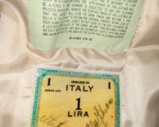 Bomber jacket Italian label