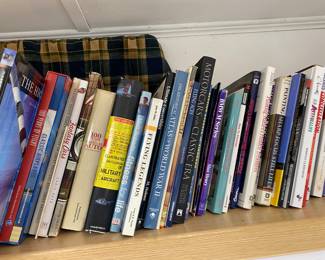 Amazing assortment of books on art, military , automobiles , airplanes and more 