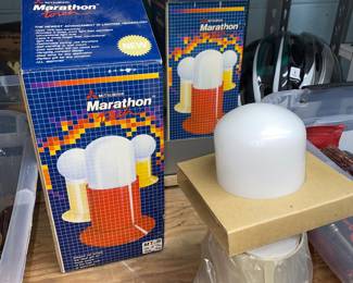 Vtg. Battery op lights 