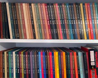 Close up Automobile Quarterly books