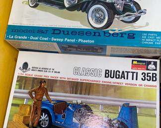 Vtg. Car models - new old stock-on box - unused