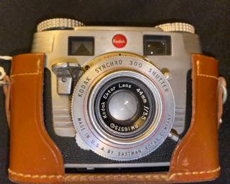 Close up Kodak camera