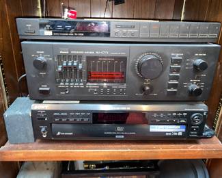 Amplifier,  Sony player 