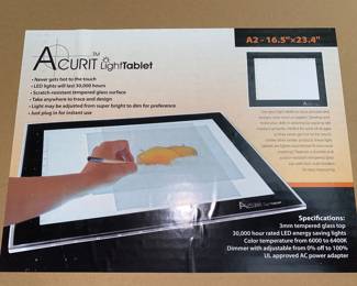 New -in box-light box