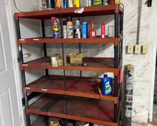 Workshop shelving 
