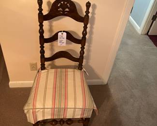 Ladder back chair