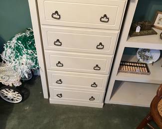 Chest with marble top