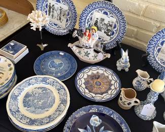 Blue and white china