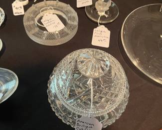 Collectors glassware
