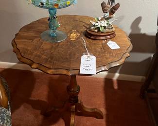 Vintage tilt top table