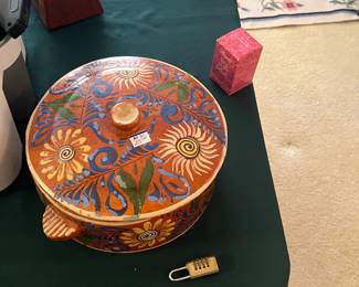Mexican ceramic dish