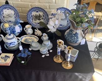 Blue and white china