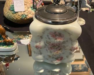 Wave crest bisquet jar